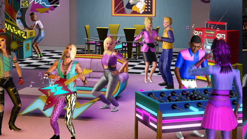 The Sims 3: 70s, 80s, & 90s Stuff - screenshot 12