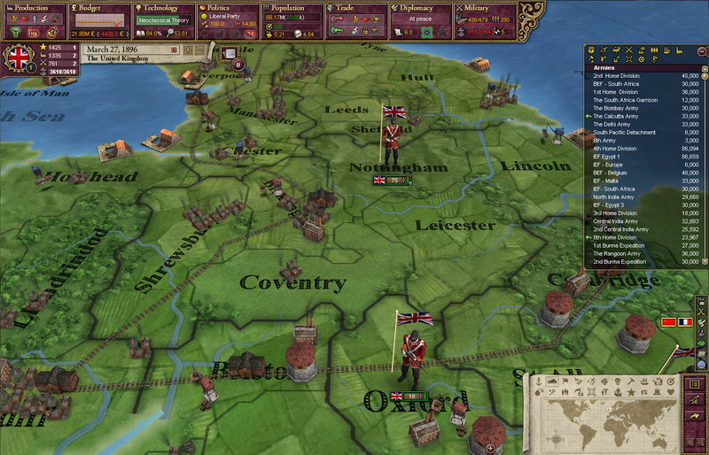 Victoria 2: Heart of Darkness - screenshot 2