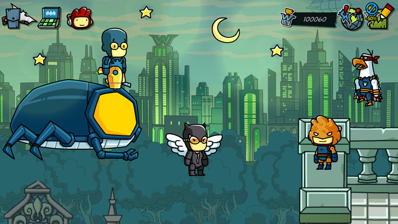 Scribblenauts Unmasked: A DC Comics Adventure - screenshot 8