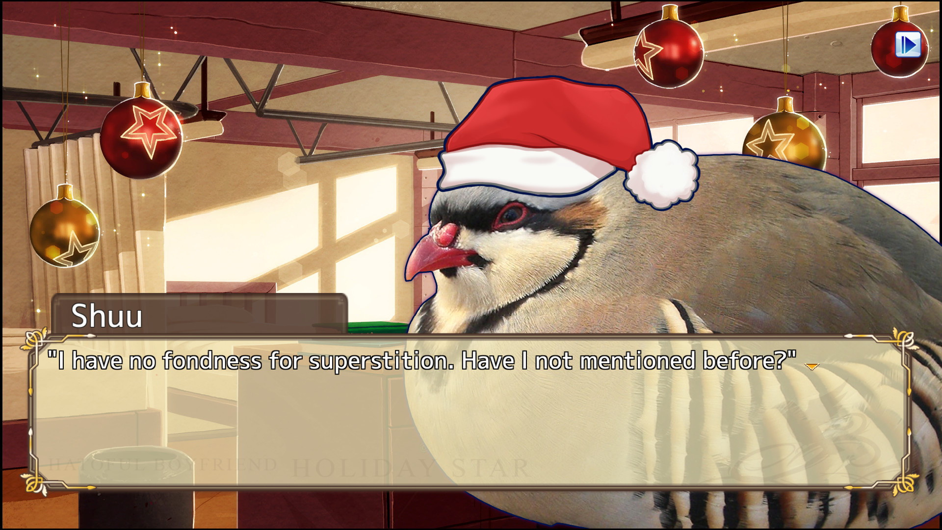 Hatoful Boyfriend: Holiday Star - screenshot 17