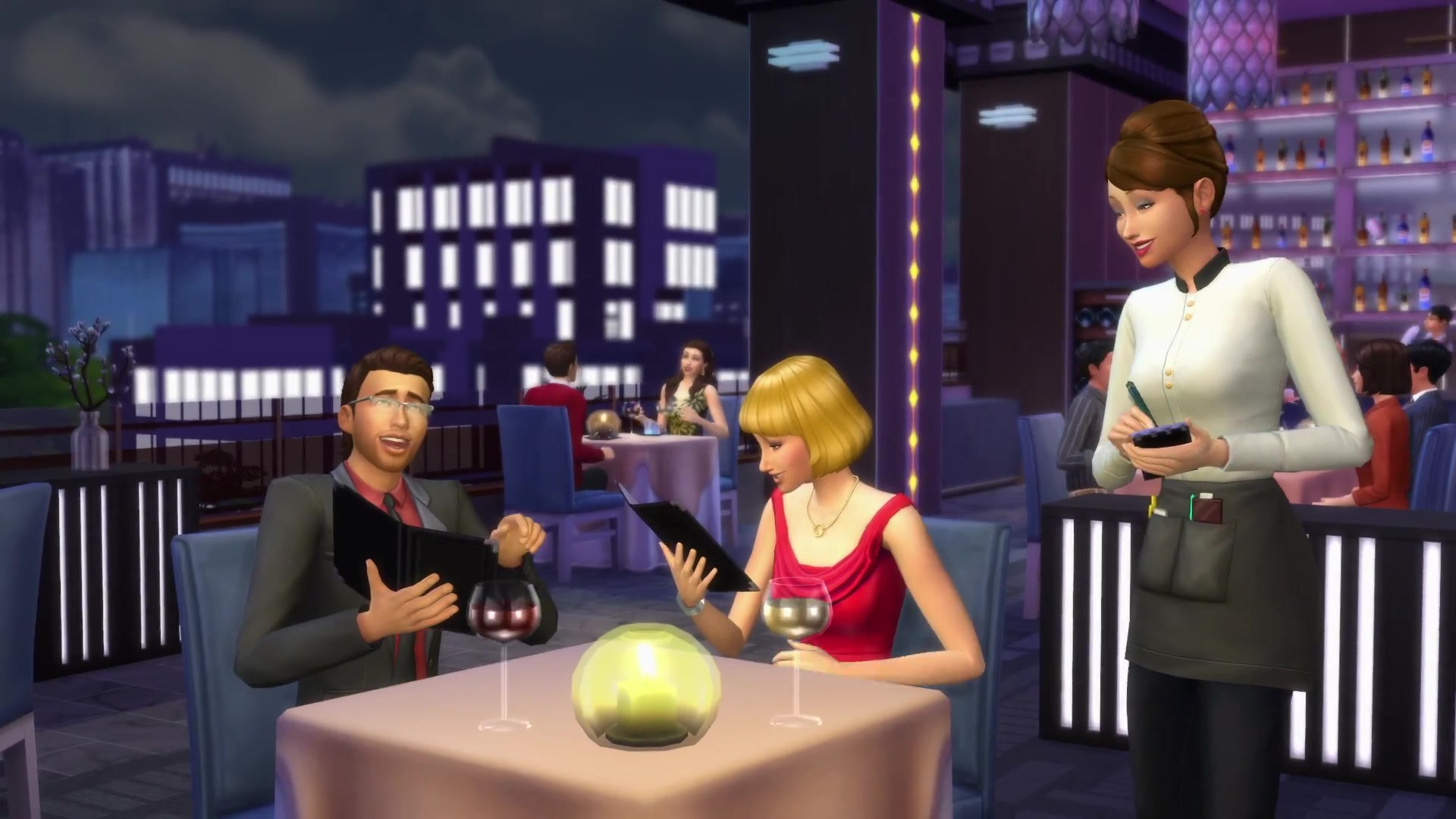 Симс на макбук. SIMS 4 dine out. SIMS 5 на Xbox. SIMS 4 ужин. Симс 4 бизнес ночной.