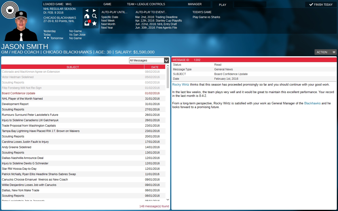 Franchise Hockey Manager 2 - screenshot 14