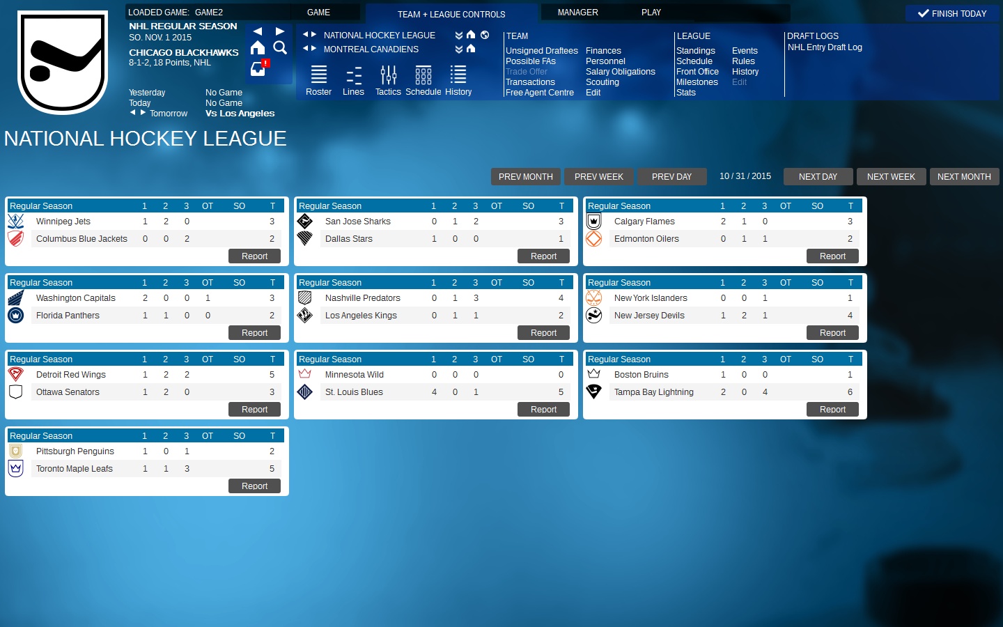 Franchise Hockey Manager 2 - screenshot 2