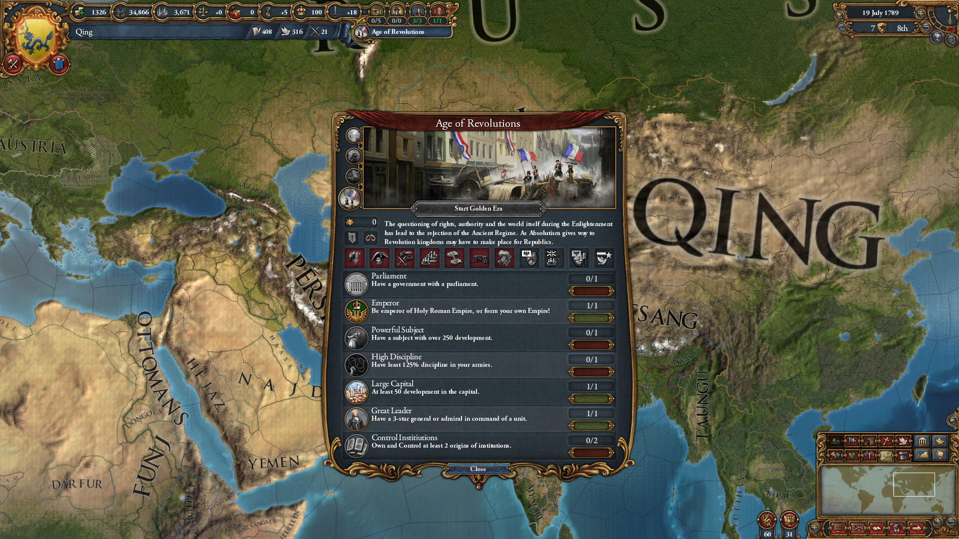 Europa Universalis IV: Mandate of Heaven - screenshot 11