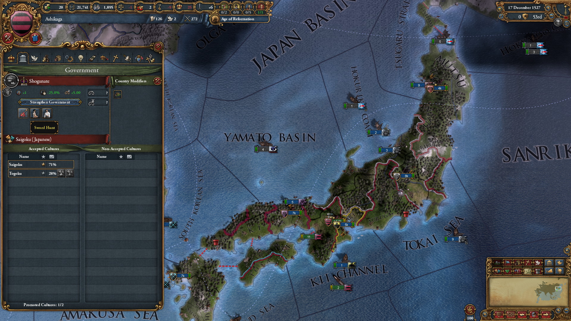 Europa Universalis IV: Mandate of Heaven - screenshot 1