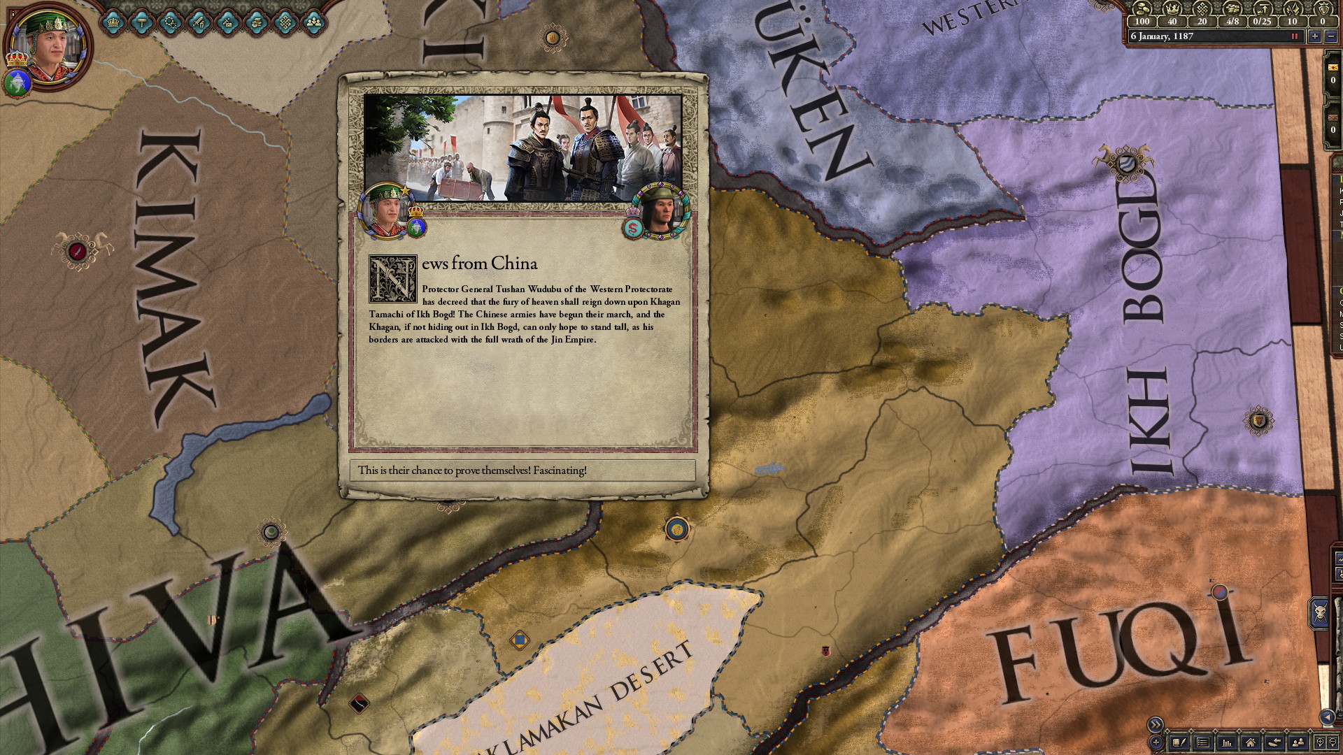 Crusader Kings II: Jade Dragon - screenshot 4