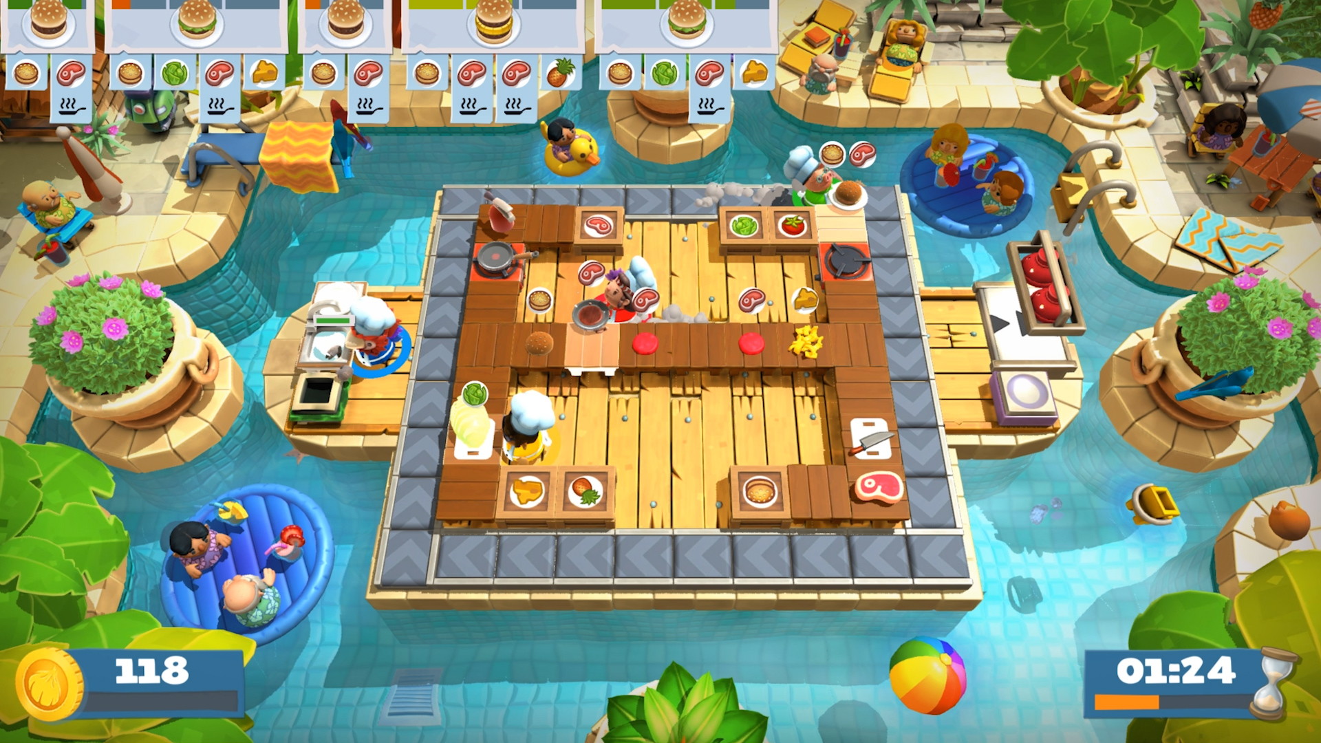 Overcooked! 2: Surf 'n' Turf - screenshot 8