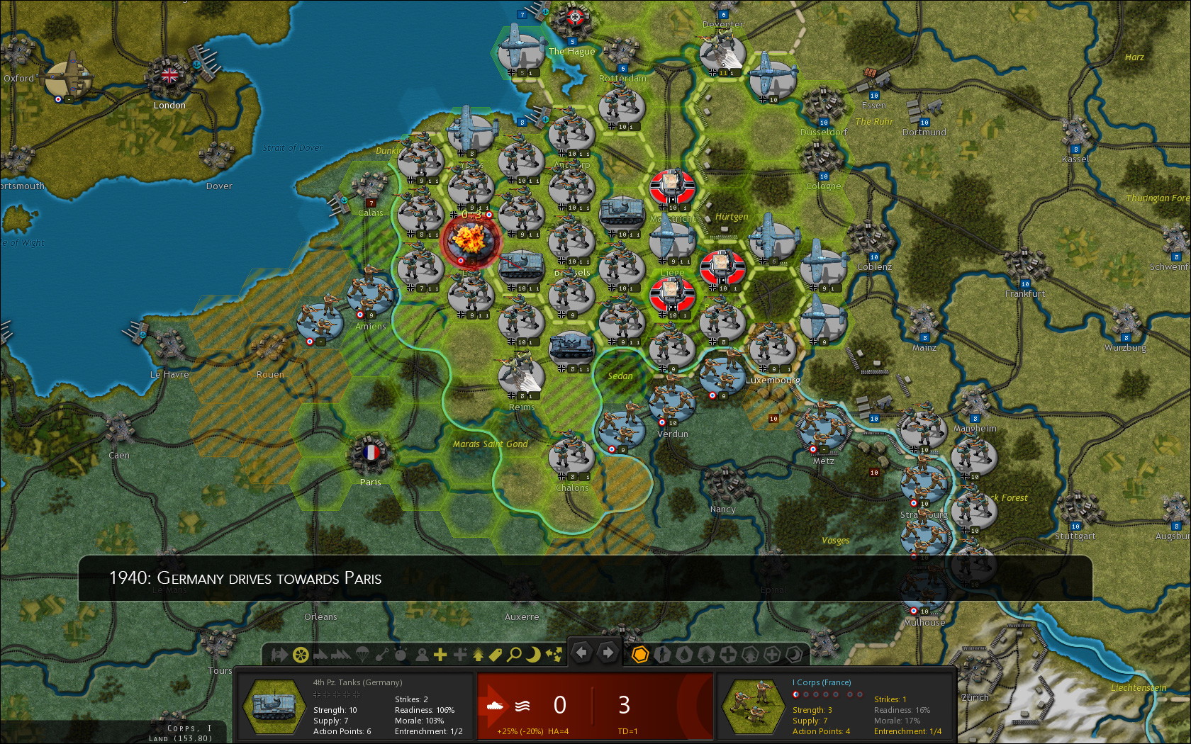 Strategic Command WWII: War in Europe - screenshot 15