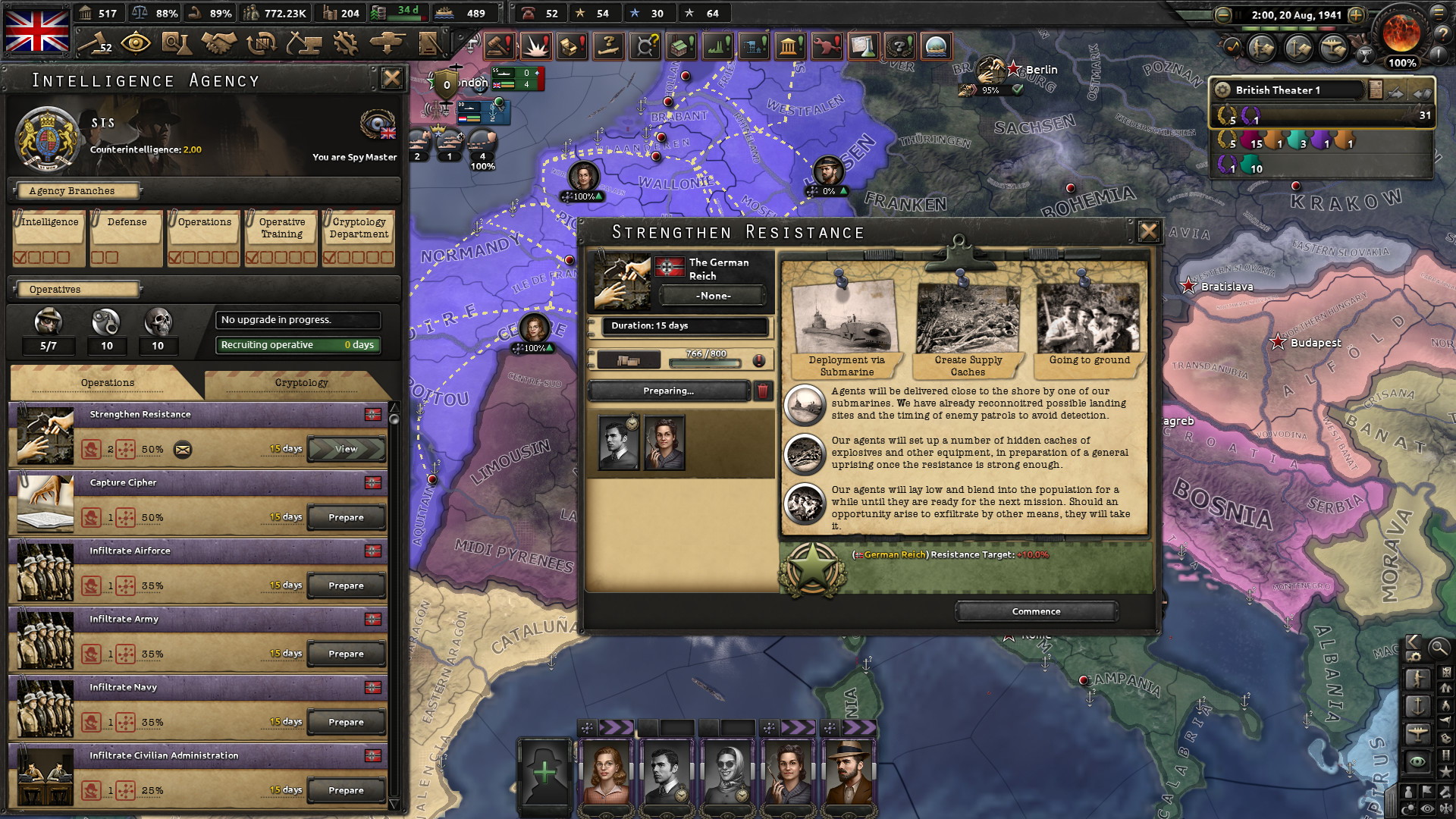 Hearts of Iron IV: La Rsistance - screenshot 3