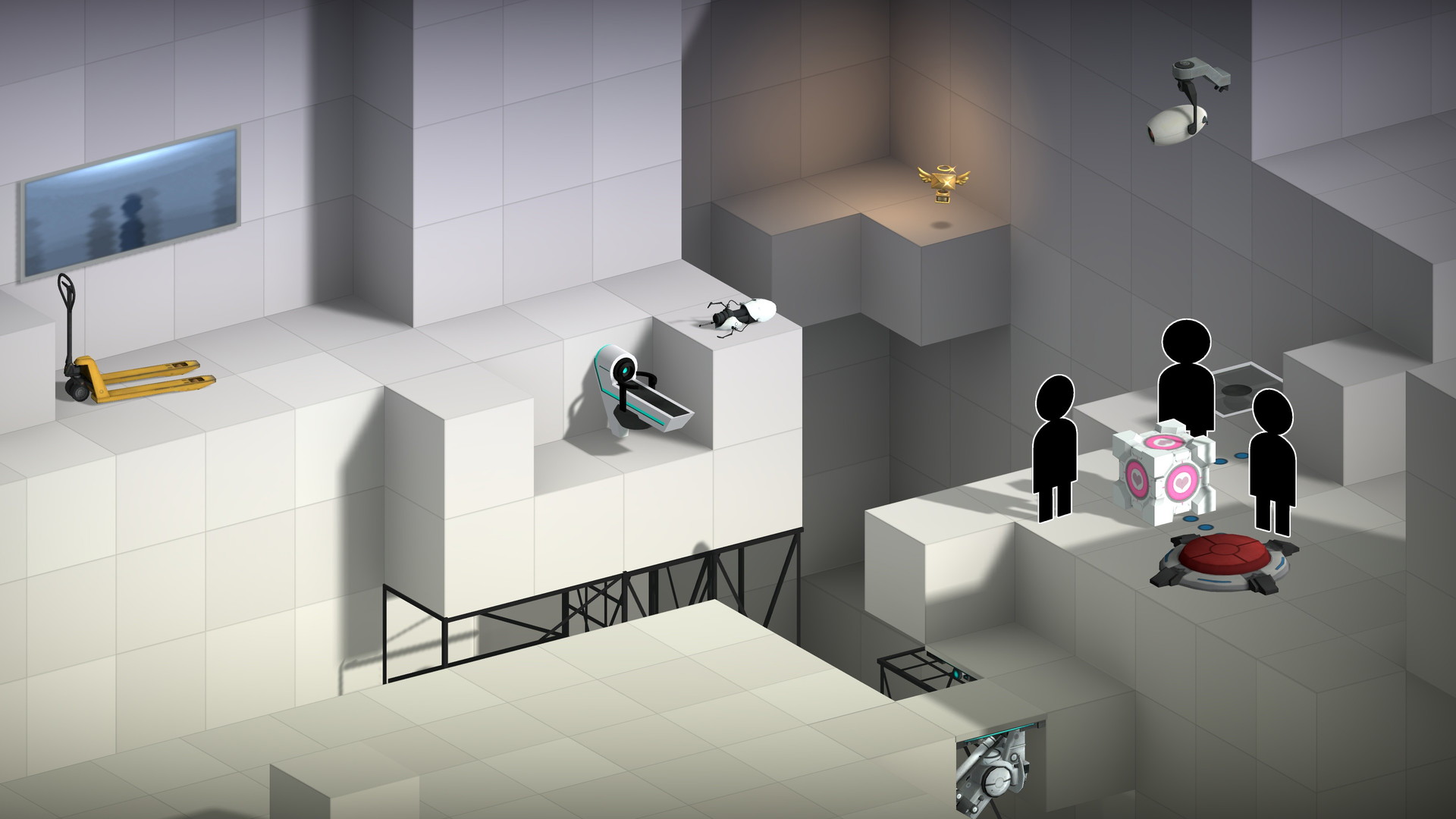 Bridge Constructor Portal - Portal Proficiency - screenshot 4