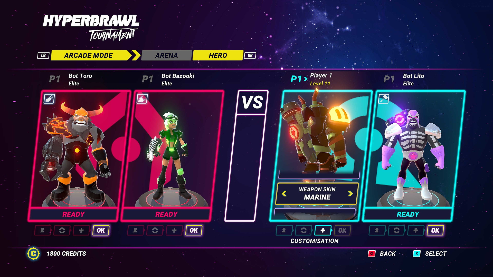 Hyper Brawl Tournament - screenshot 1