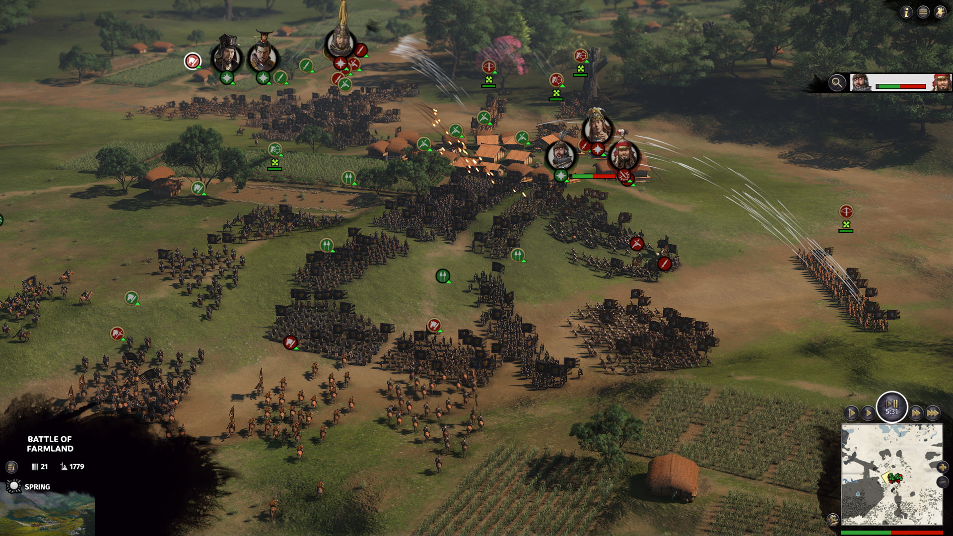 Total War: Three Kingdoms - Fates Divided - screenshot 1