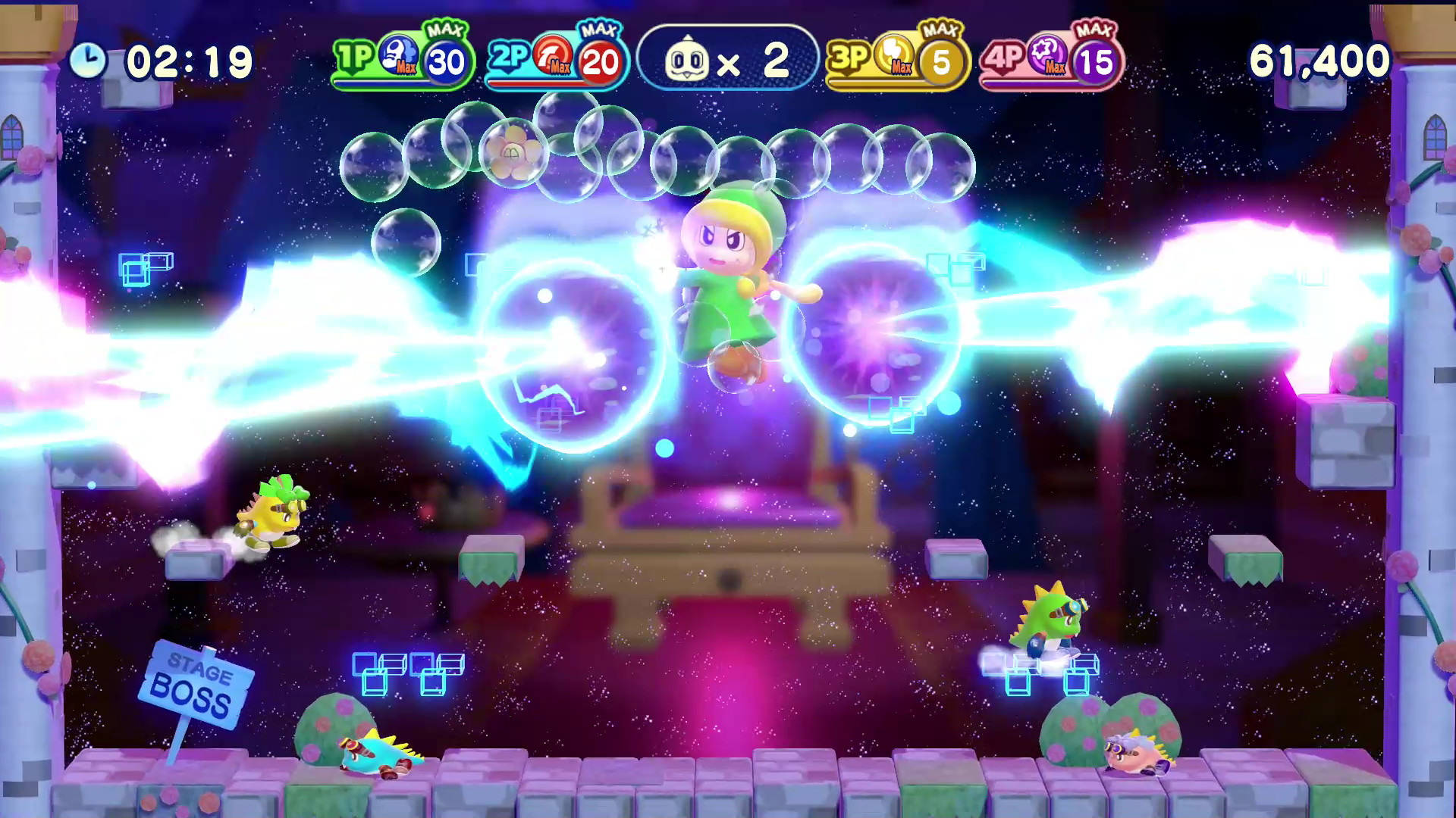 Bubble Bobble 4 Friends: The Baron is Back! - screenshot 3