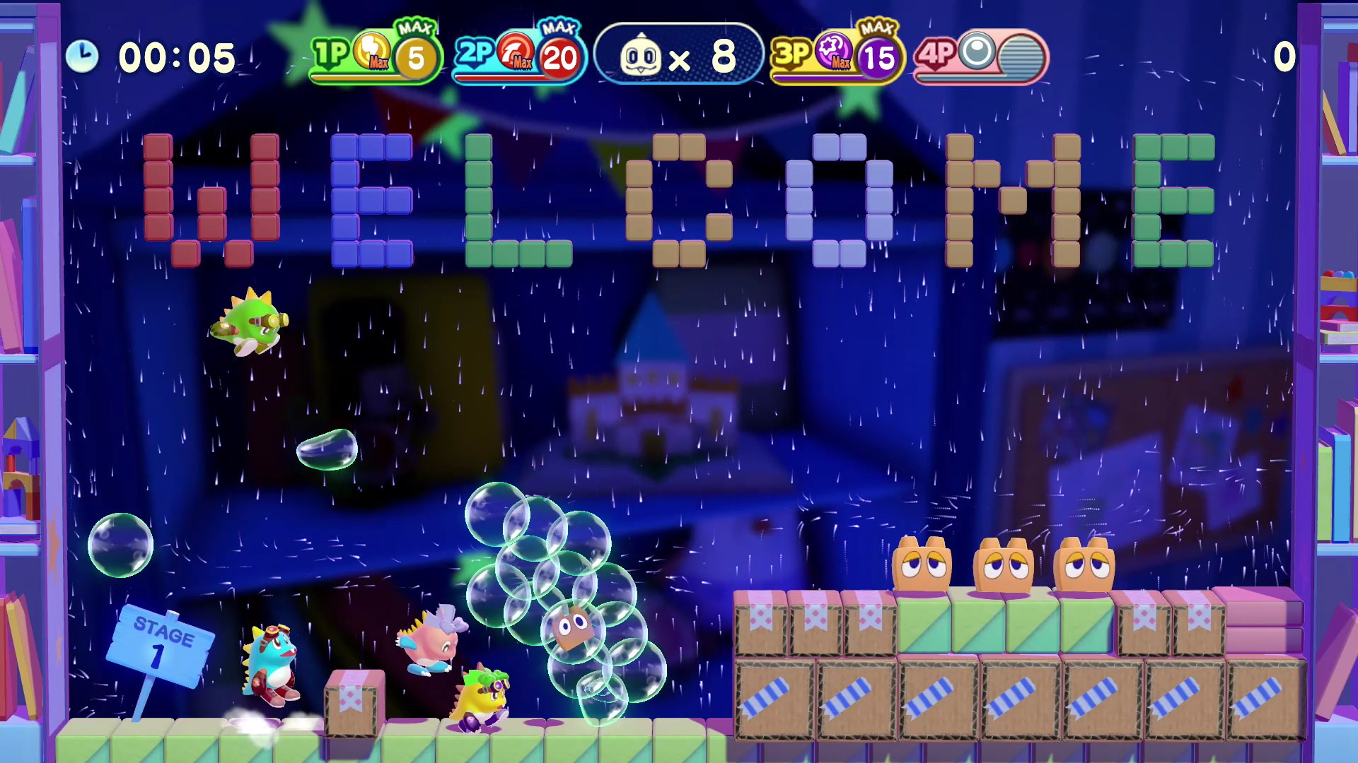 Bubble Bobble 4 Friends: The Baron is Back! - screenshot 1