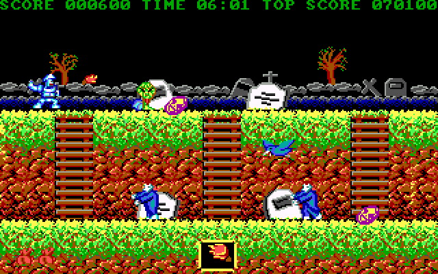 Ghosts n goblins прохождение