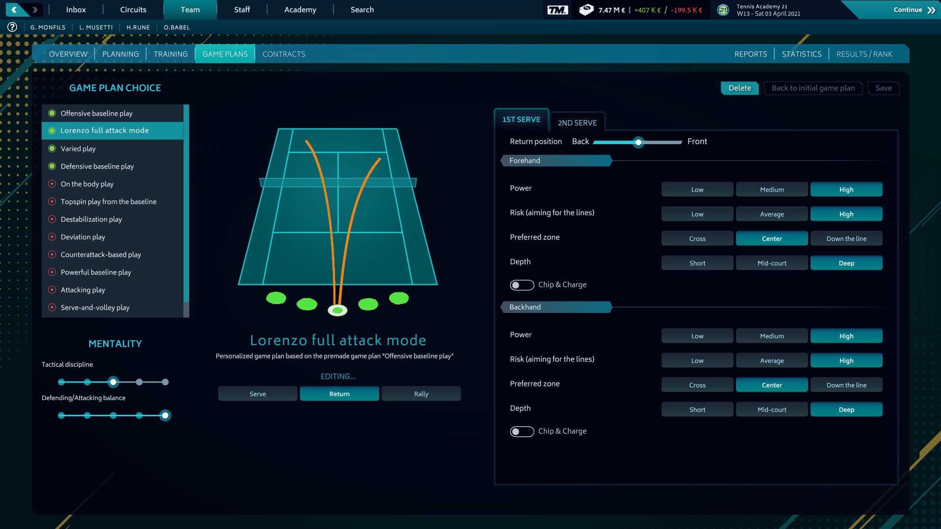 Tennis Manager 2021 - screenshot 5