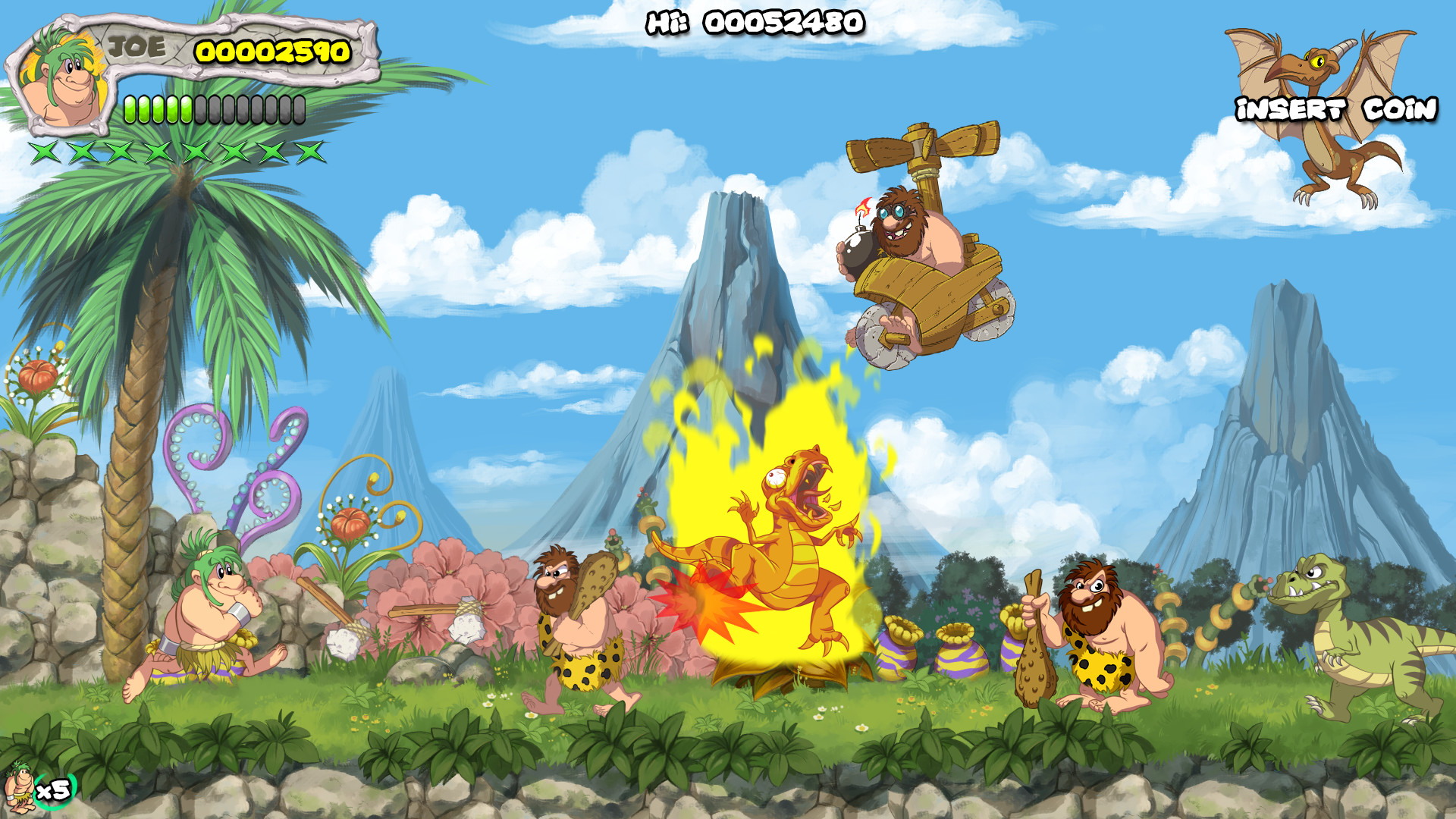 New Joe & Mac: Caveman Ninja - screenshot 1