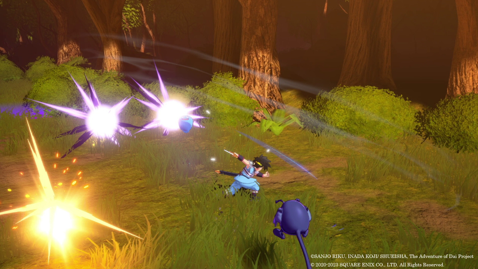 Infinity Strash: Dragon Quest - The Adventure of Dai - screenshot 1