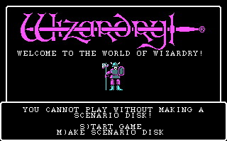 Wizardry: Proving Grounds of the Mad Overlord (1981) - screenshot 3