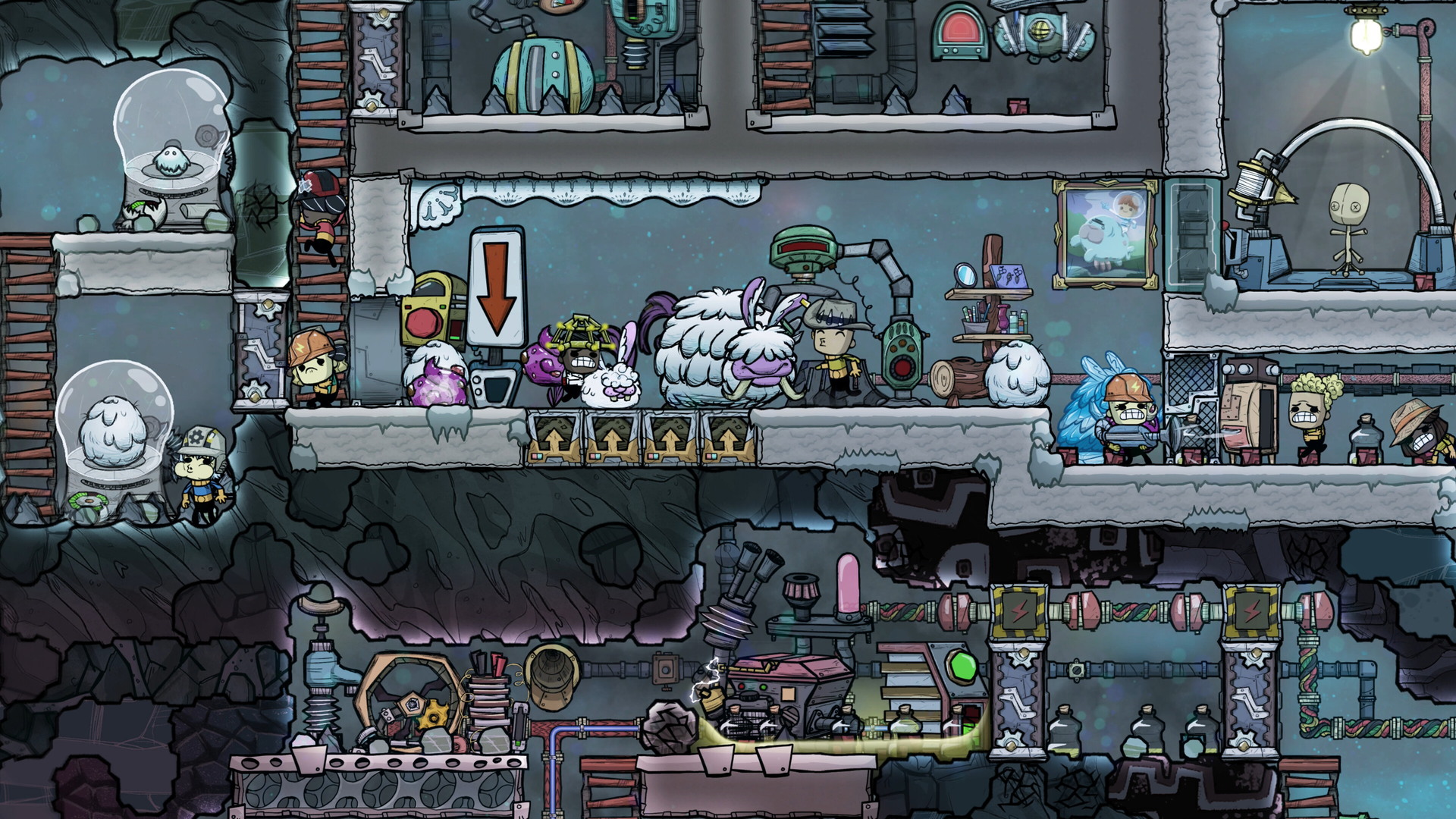 Oxygen Not Included: The Frosty Planet Pack - screenshot 4