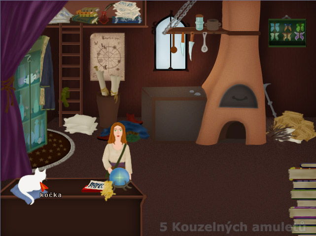 Pt kouzelnch amulet - screenshot 1