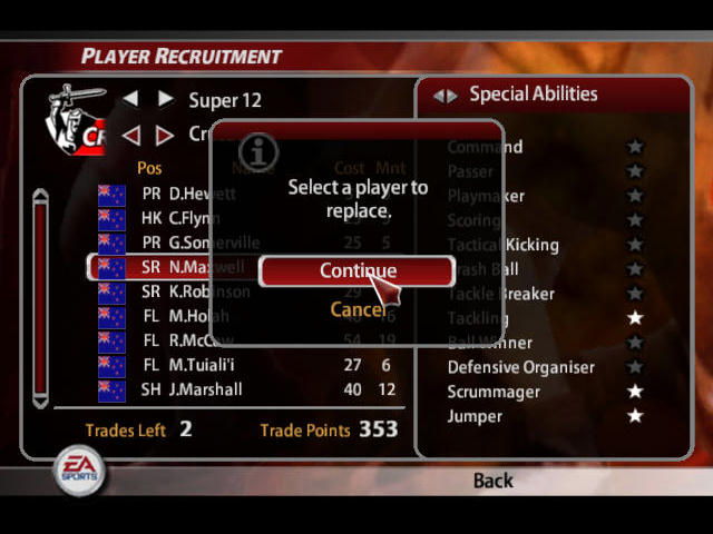 Rugby 2005 - screenshot 12