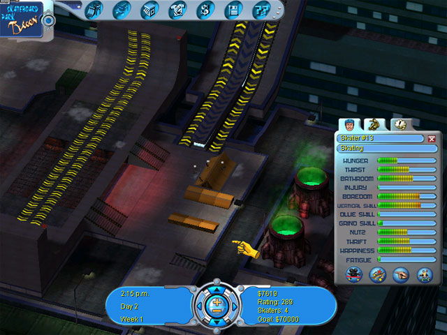 Skateboard Park Tycoon: Back in the USA 2004 - screenshot 12