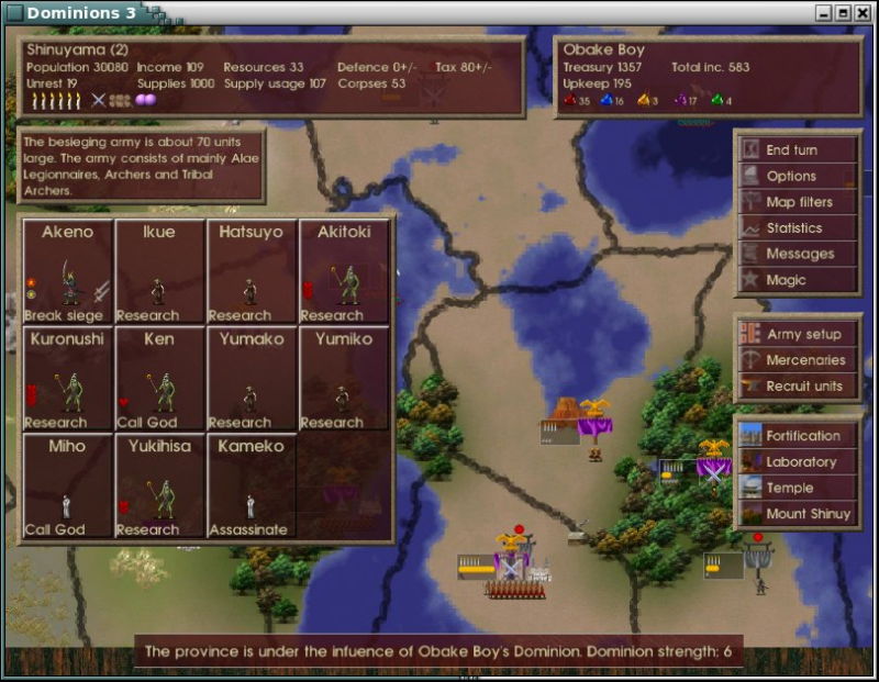 Dominions 3: The Awakening - screenshot 16
