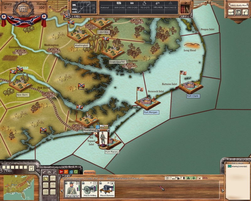 Ageod's American Civil War - The Blue and the Gray - screenshot 29