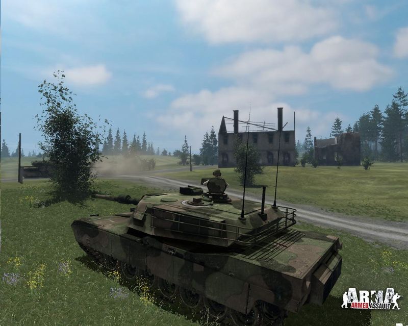 Арма 1. Armed Assault Западный фронт. Арма 1 ОТК. Arma Armed Assault screenshots. Arma Armed Assault Tank m1a1 Abrams.