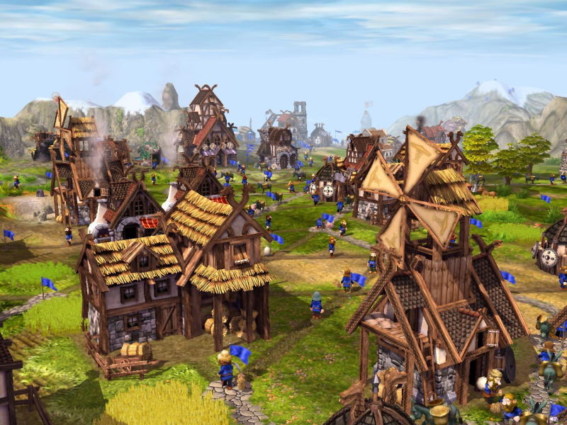 Settlers 2: The Next Generation - The Vikings - screenshot 1