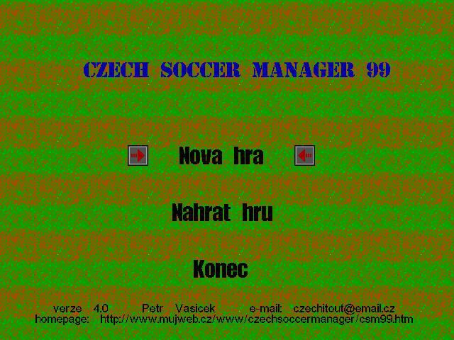 Czech Soccer Manager 99 - screenshot 5