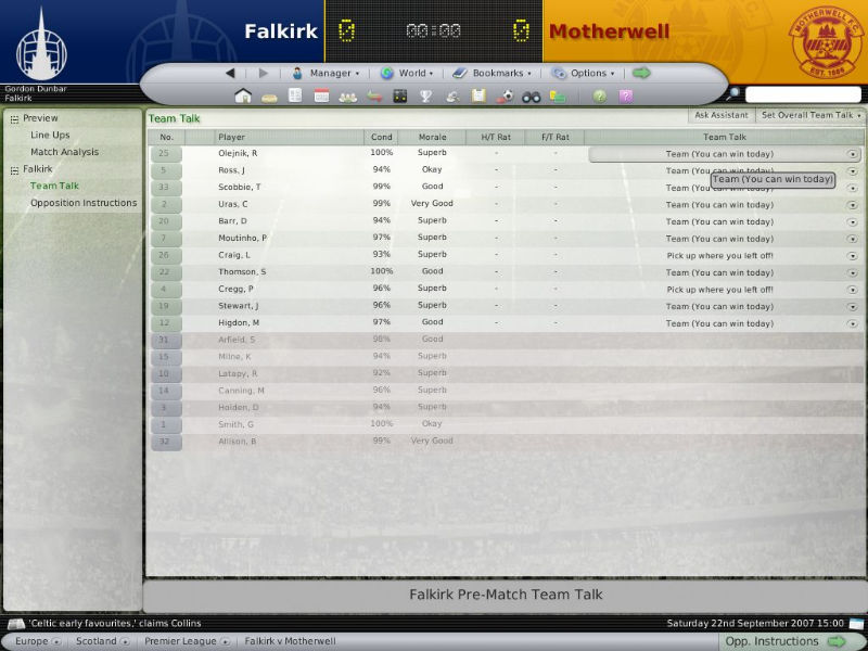Football Manager 2008 - screenshot 26
