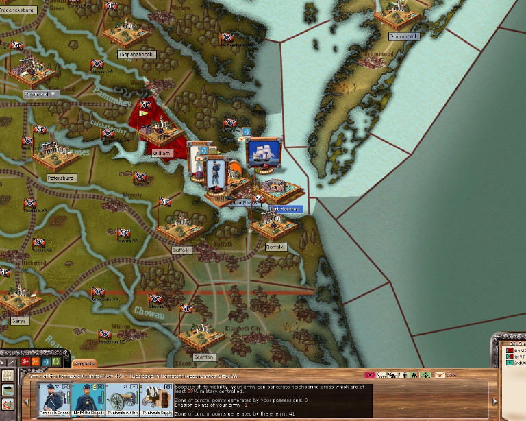 Ageod's American Civil War - The Blue and the Gray - screenshot 25