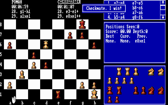 The Fidelity Chessmaster 2100 - screenshot 1