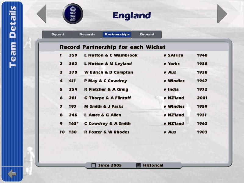 International Cricket Captain: Ashes Year 2005 - screenshot 18