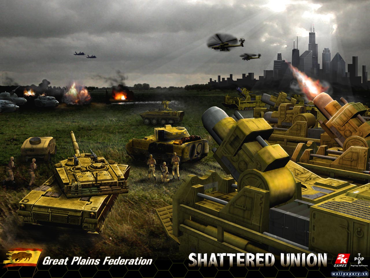 Shattered Union - wallpaper 4