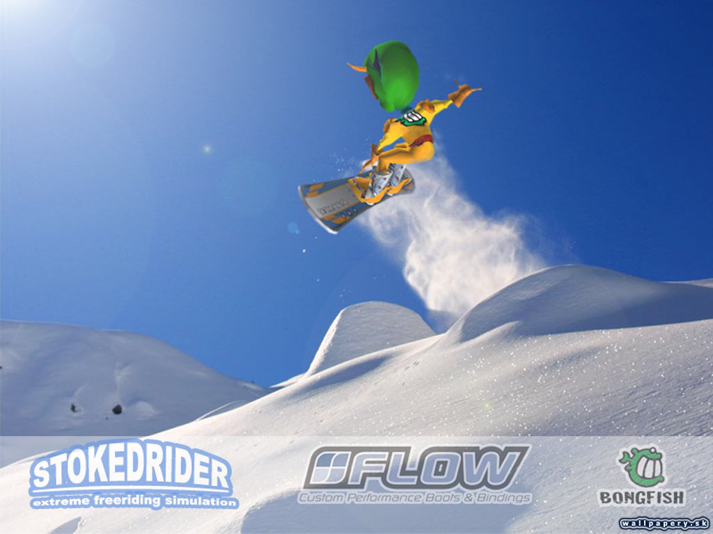 Stoked Rider - wallpaper 1