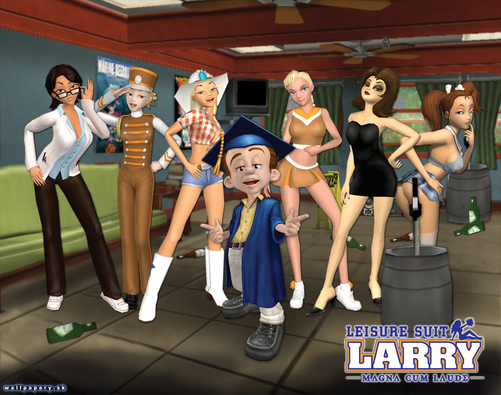 Поиграем в игру герой. Игра Ларри Лаффер. Игра Leisure Suit Larry: Magna cum Laude. Лейсуре Суит Ларри. Leisure Suit Larry девушки.