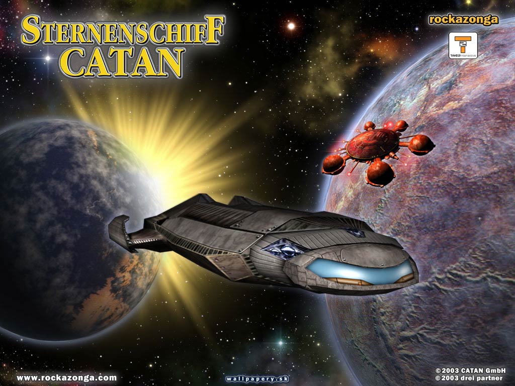 Sternenschiff Catan - wallpaper 1