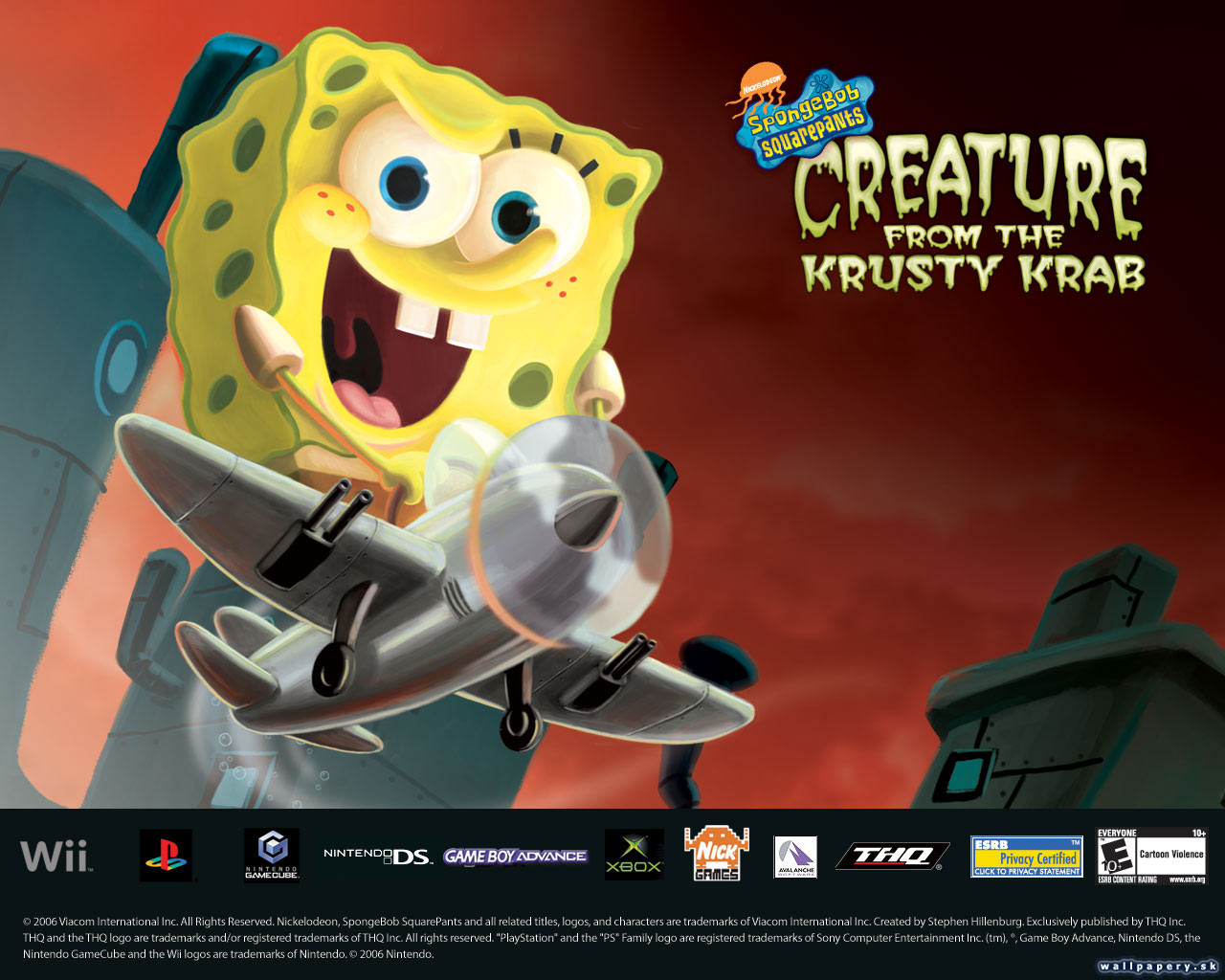 SpongeBob SquarePants: Creature From The Krusty Krab - Wallpaper 1 ...