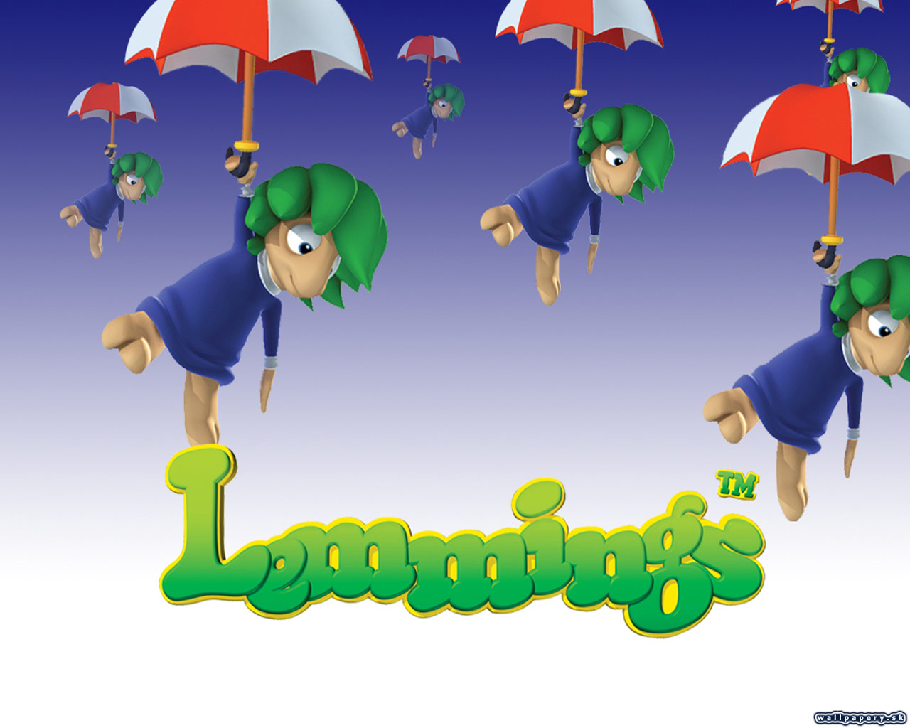 Lemmings - wallpaper 2