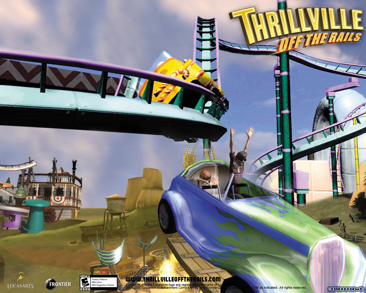 Thrillville: Off the Rails - wallpaper 1