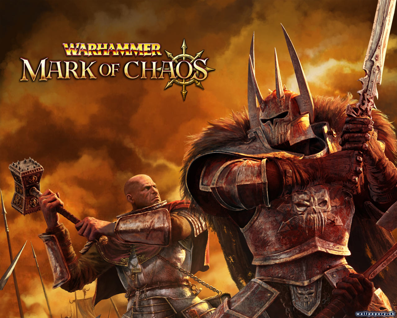 Warhammer mark of chaos обзор