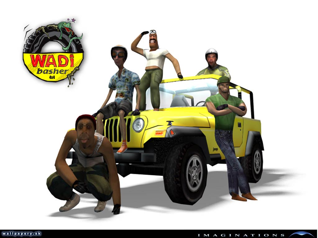 Wadi Basher 4x4 - wallpaper 1