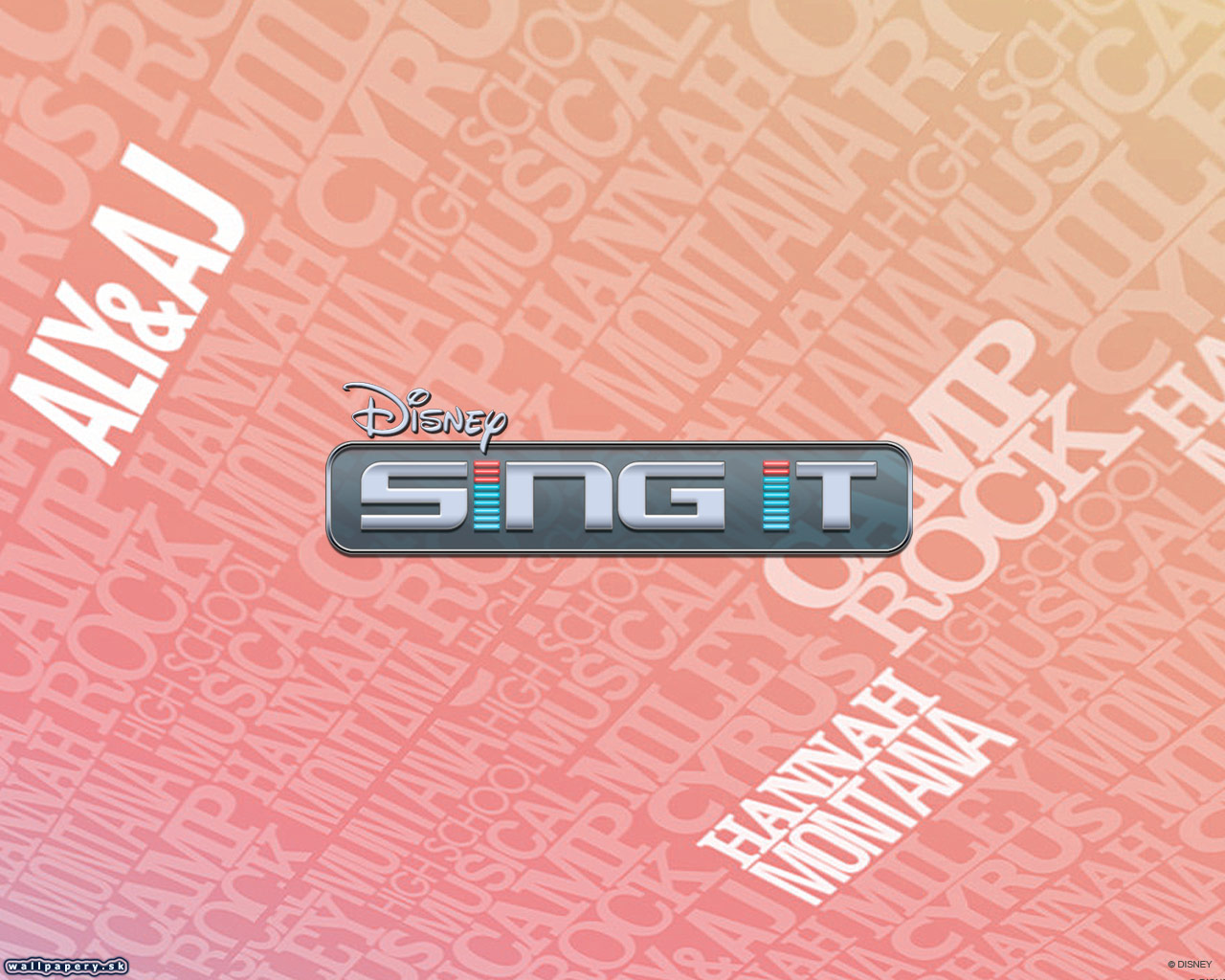 Disney Sing It - wallpaper 7