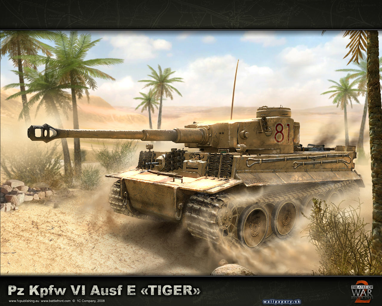 Theatre of War 2: Africa 1943 - wallpaper 1