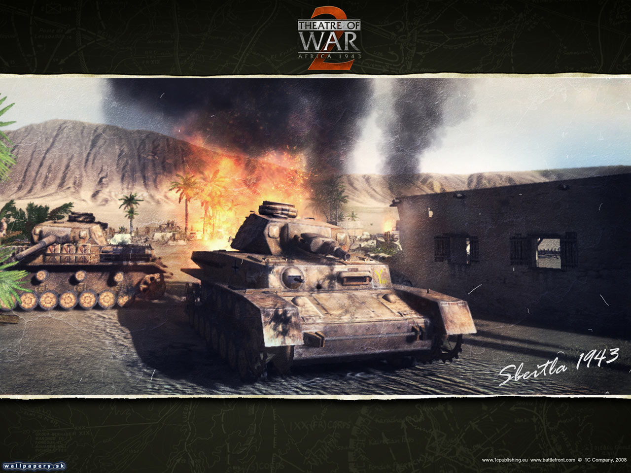 Theatre of War 2: Africa 1943 - wallpaper 12