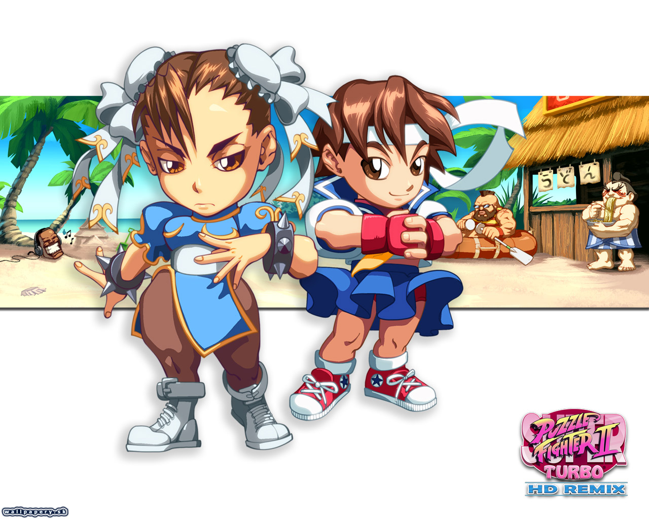 Super Puzzle Fighter II Turbo HD Remix - wallpaper 2