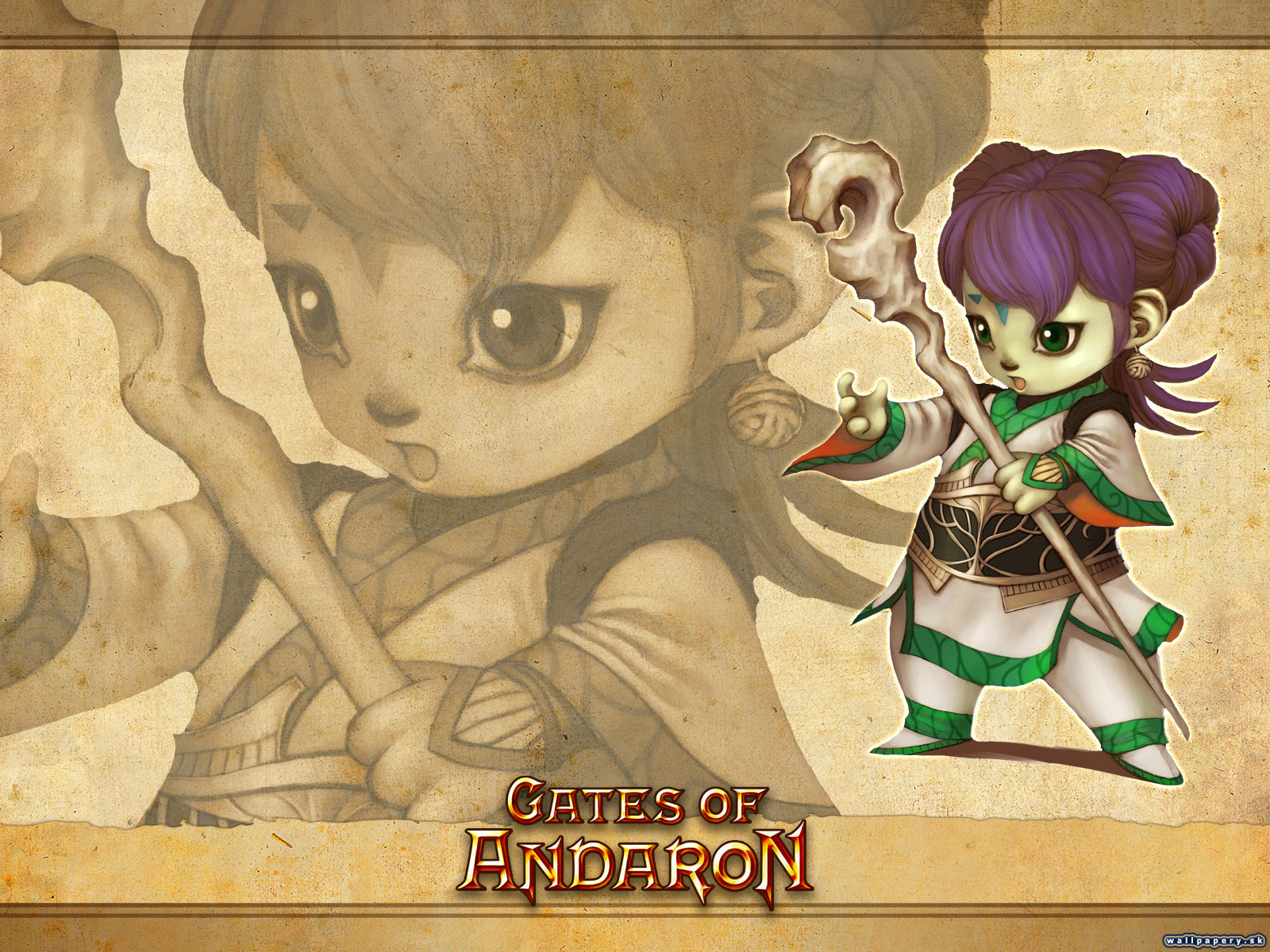 Gates of Andaron - wallpaper 2